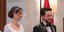 H νέα πριγκίπισσα της Ιορδανίας με το δεύτερο νυφικό στη γαμήλια δεξίωση 