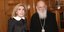 Ο Αρχιεπίσκοπος Ιερώνυμος και η Μαριάννα Βαρδινογιάννη