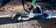 Αυτοκίνητο «βυθίστηκε» σε χαντάκι έργων στο Ηράκλειο της Κρήτης