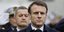 Ο Γάλλος πρόεδρος Εμανουέλ Μακρόν και ο υπουργός Εσωτερικών, Ζεράλντ Νταρμαμέν