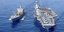 Ανεφοδιασμός σε καύσιμα του αεροπλανοφόρου USS Gerald Ford των ΗΠΑ