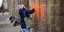 Ακτιβιστές για το κλίμα έβαψαν για δεύτερη φορά την Πύλη του Βρανδεμβούργου