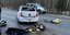 Το αυτοκίνητο δύο συλληφθέντων για το μακελειό στη Μόσχα μετά την καταδίωξη 