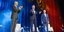 O πρόεδρος των ΗΠΑ Τζο Μπάιντεν και οι προκάτοχοί του, Μπαράκ Ομπάμα και Μπιλ Κλίντον