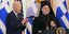 Ο Αμερικανός πρόεδρος Τζο Μπάιντεν και ο Αρχιεπίσκοπος Αμερικής Ελπιδοφόρος