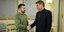 O Ουκρανός πρόεδρος Βολόντιμιρ Ζελένσκι και ο Γερμανός αντικαγκελάριος Ρόμπερτ Χάμπεκ 