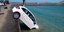 Αυτοκίνητο έπεσε στη θάλασσα στην Κρήτη/ Φωτογραφία ekriti.gr