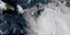 O κυκλώνας καθώς πλησιάζει τη νησιωτική Δομινίκα. NASA via AP