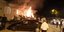 Φωτιά έξω από κέντρο διασκέδασης στη Λάρισα (Φωτογραφία: onlarissa)