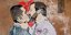 Τοιχογραφία με τους ηγέτες της Λέγκα και του M5s να φιλιούνται