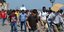 Πορεία μεταναστών από την Μόρια στην Μυτιλήνη- φωτογραφία lesvos.post