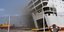 Ακόμη καίει η φωτιά στο πλοίο Βενιζέλος /Φωτογραφία: Intime News/ΒΑΡΑΚΛΑΣ ΜΙΧΑΛΗΣ 