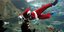Ο Άη Βασίλης... βούλιαξε - Χριστουγεννιάτικος δύτης στο ενυδρείο της Κρήτης
