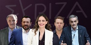 Στέφανος Τζουμάκας, Νίκος Παππάς, Εφη Αχτσιόγλου, Στέφανος Κασσελάκης, Ευκλείδης Τσακαλώτος