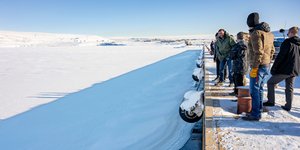 Στιγμιότυπο της επίσκεψης του αντιπροέδρου των ΗΠΑ Τζέι Ντι Βανς στη Γροιλανδία, στο πλαίσιο των πιέσεων Τραμπ