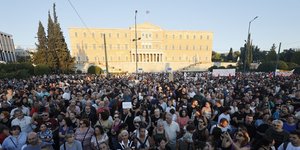 Κυκλοφοριακές ρυθμίσεις στην πλατεία Συντάγματος λόγω συγκέντρωσης διαμαρτυρίας