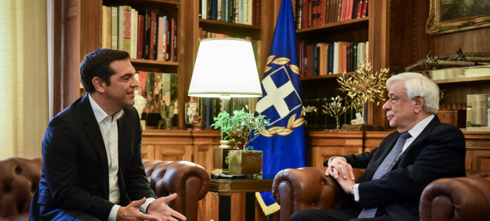 Στον Παυλόπουλο ο Αλέξης Τσίπρας στις 2 το μεσημέρι