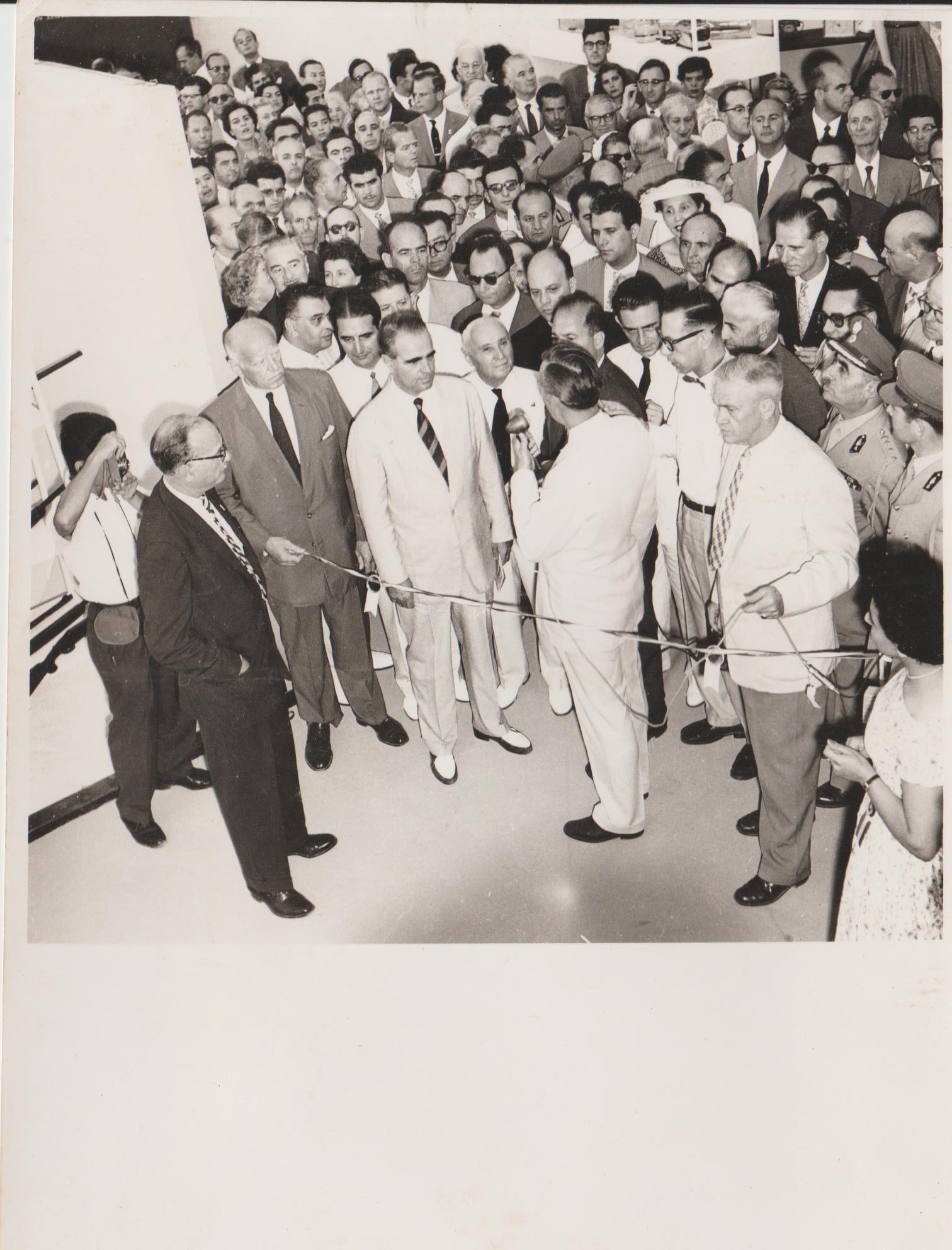 Τα επίσημα εγκαίνια της ΔΕΘ του 1957 έκανε ο Κωνσταντίνος Καραμανλής 