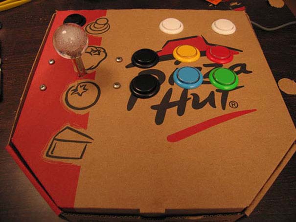 χειροτεχνίες πίτσα κουτί πίτσας κατασκευές ιδέες άδειο 