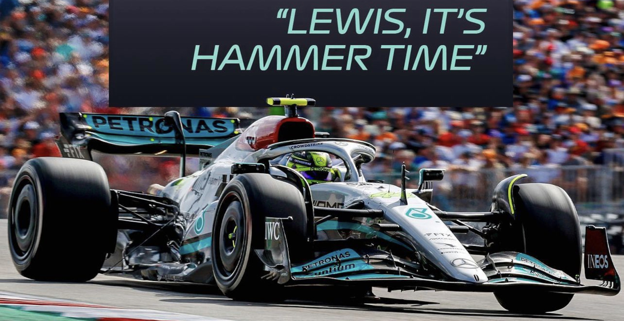 Formula 1: «Lewis, it’s hammer time!» -Η εντολή στον Hamilton που ...