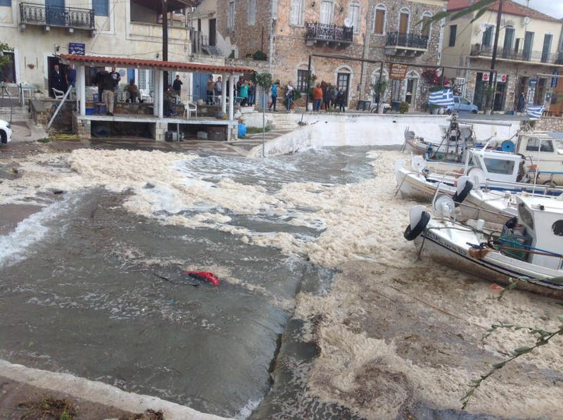 Στιγμιότυπο από τον Άγιο Νικόλαο Μάνης