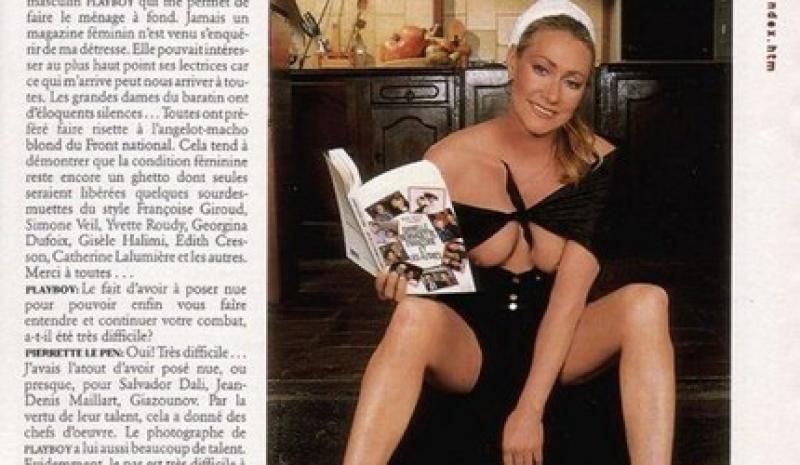Μαρί Λεπέν: Με μαμά φωτογραφημένη γυμνή στο Playboy (Το "πατρίς θρησκε...