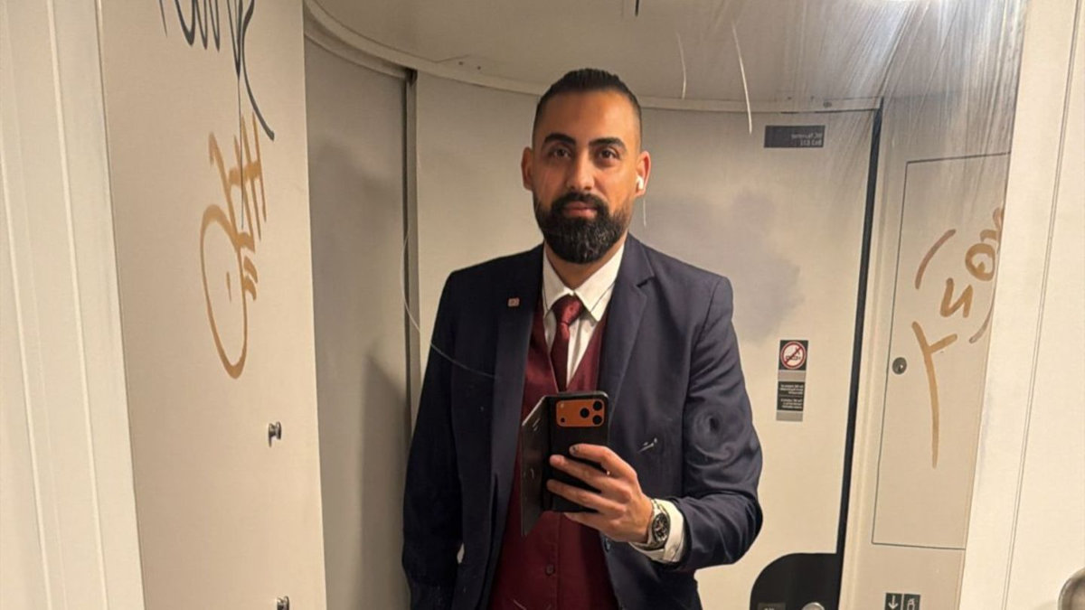 Η τελευταία φωτογραφία που έστειλε ο Σερκάν Σ. στη σύντροφό του με μήνυμα ότι ξεκινούσε τον έλεγχο εισιτηρίων