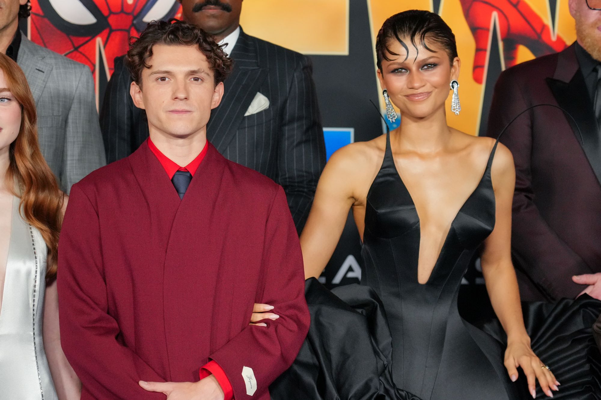 This image has an empty alt attribute; its file name is AP%20Zendaya-Holland-spiderman.jpg