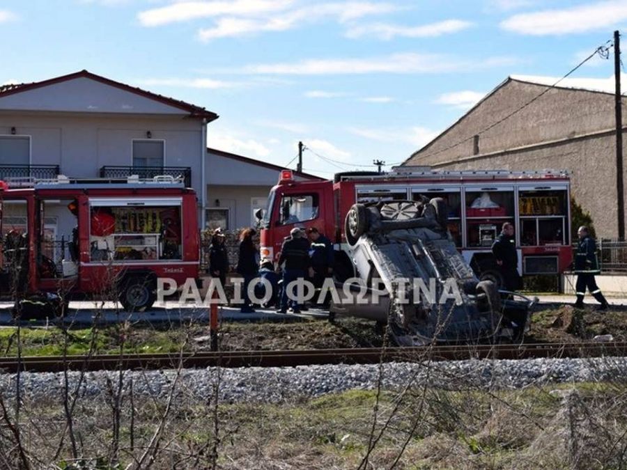 Συγκρουση αυτοκινήτου με τρένο 