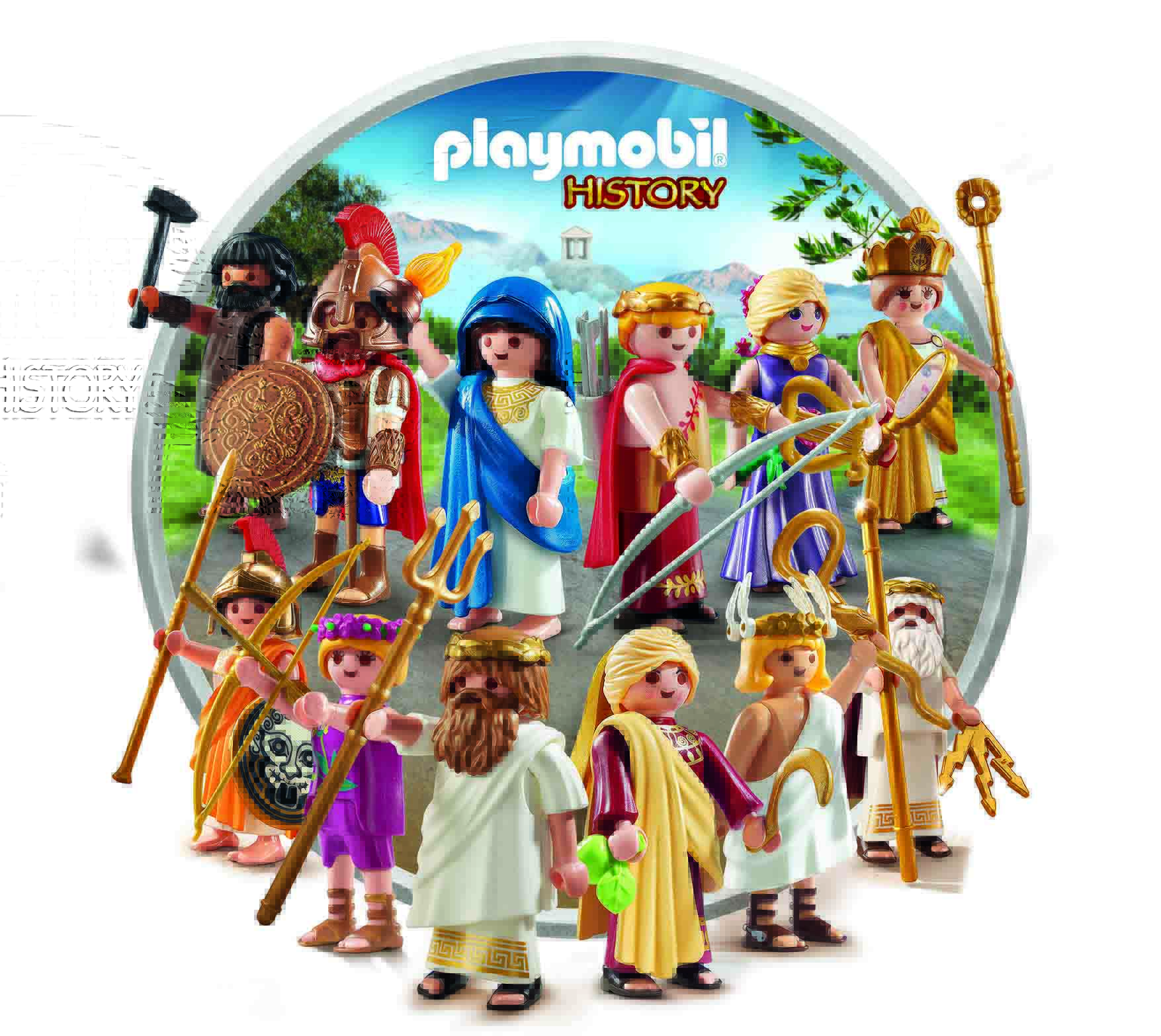 Μαθήματα μυθολογίας με τις φιγούρες της PLAYMOBIL