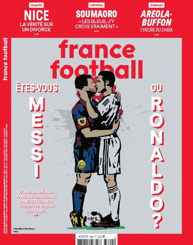 Το επίμαχο πρωτοσέλιδο του France Football