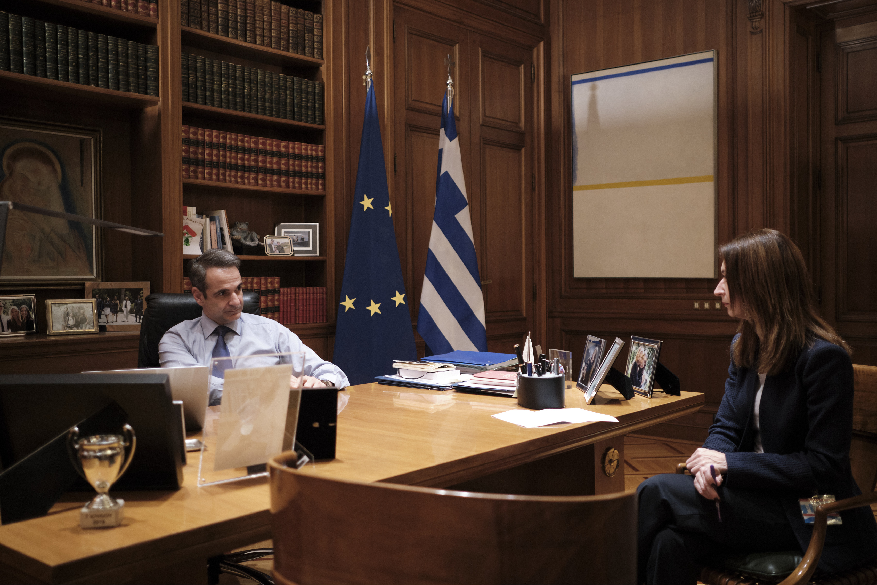 Ο Κυριάκος Μητσοτάκης
