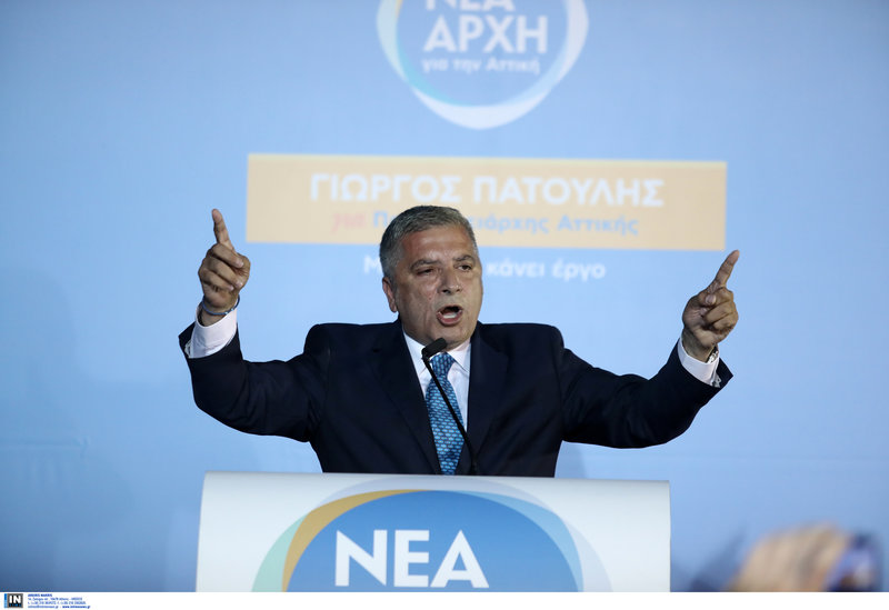 Ο Γ. Πατούλης στην πρώτη του ομιλία ως περιφερειάρχης