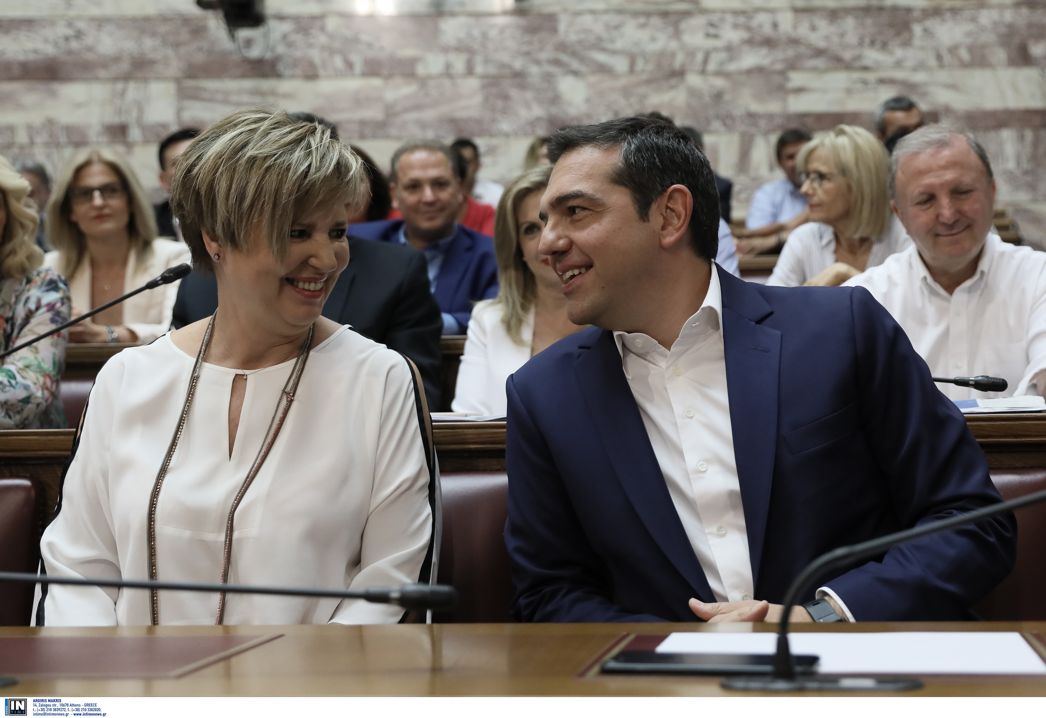 H Όλγα Γεροβασίλη που προτάθηκε από τον Αλέξη Τσίπρα για τη θέση του Γραμματέα της ΚΟ.