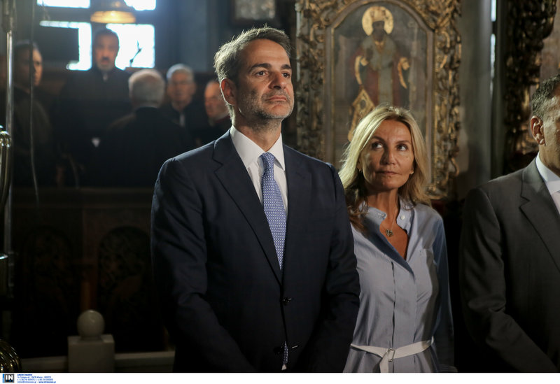 Κυριάκος Μητσοτάκης και Μαρέβα Γκραμπόφσκι