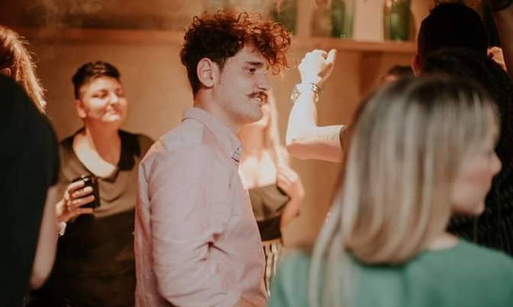 Ο Παντελής Βούρος στο πάρτι του MsterChef 3
