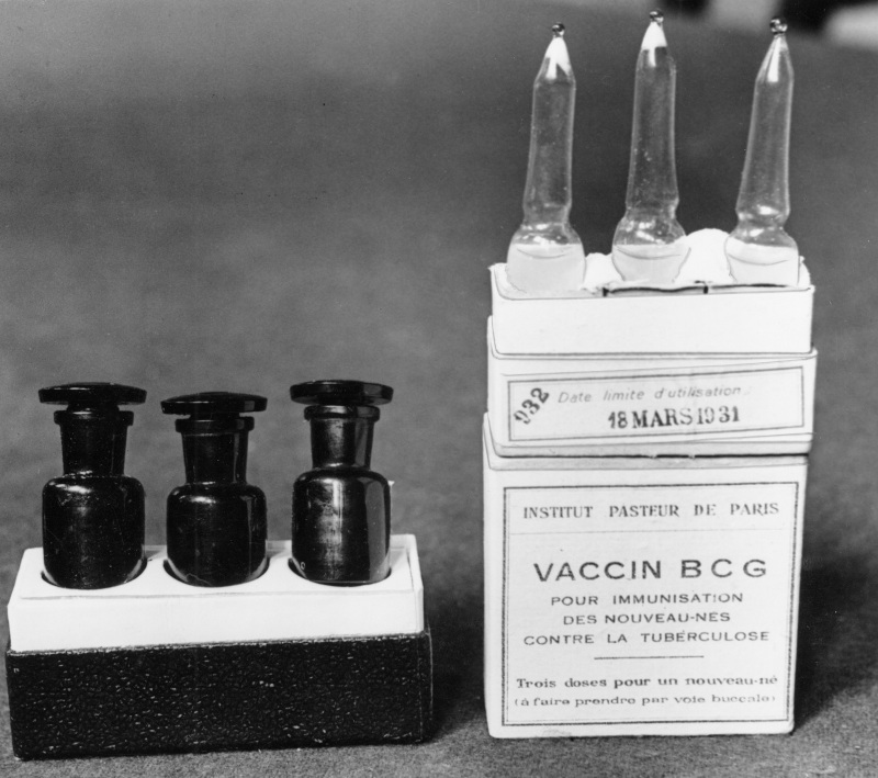 Το εμβόλιο BCG αναπτύχθηκε το 1921 κατά της φυματίωσης