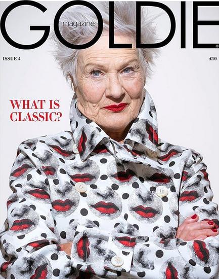 Η Μπέτι Χόουιτ στο εξώφυλλο του περιοδικού Goldie