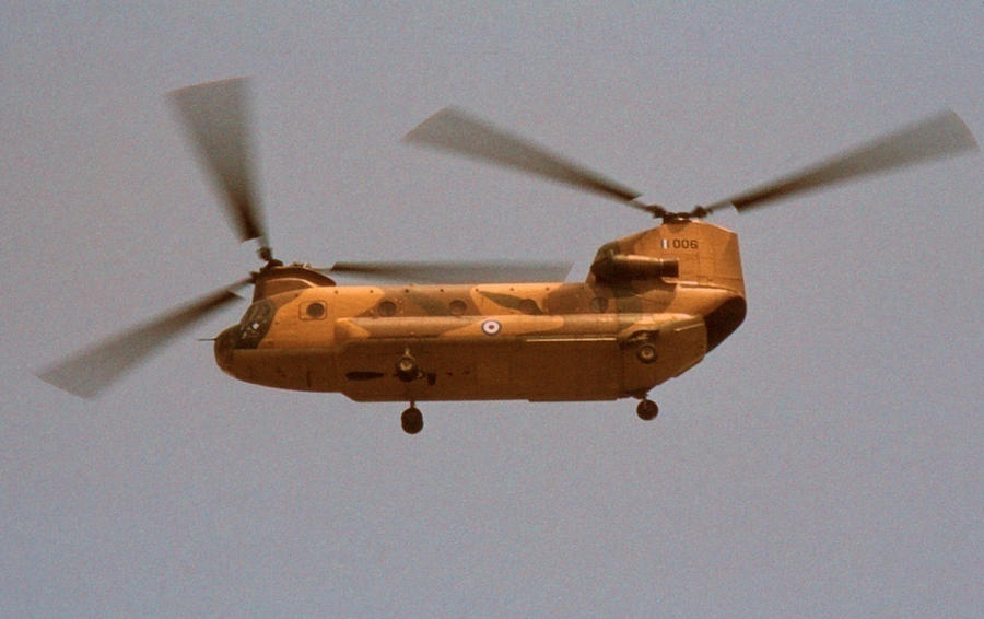 Το Boeing-Meridionali CH-47C Chinook της Πολεμικής Αεροπορίας