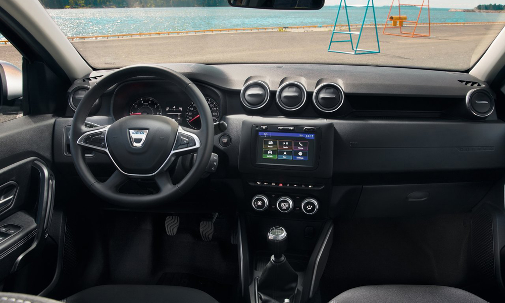 Το σαλόνι του Dacia Duster
