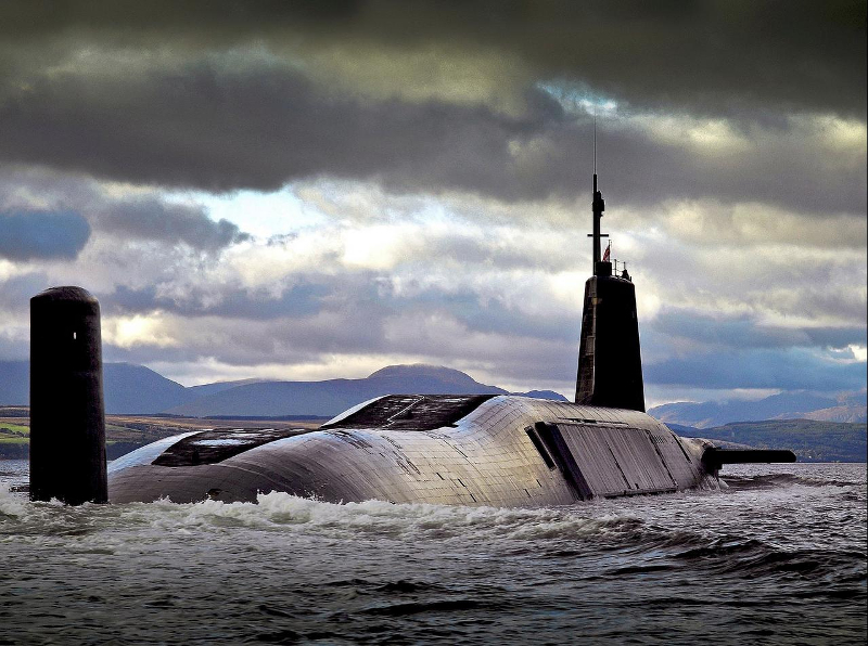 Tο HMS Vengeance είναι ένα από τα τέσσερα υποβρύχια κλάσης Vanguard που διαθέτει η Βρετανία.