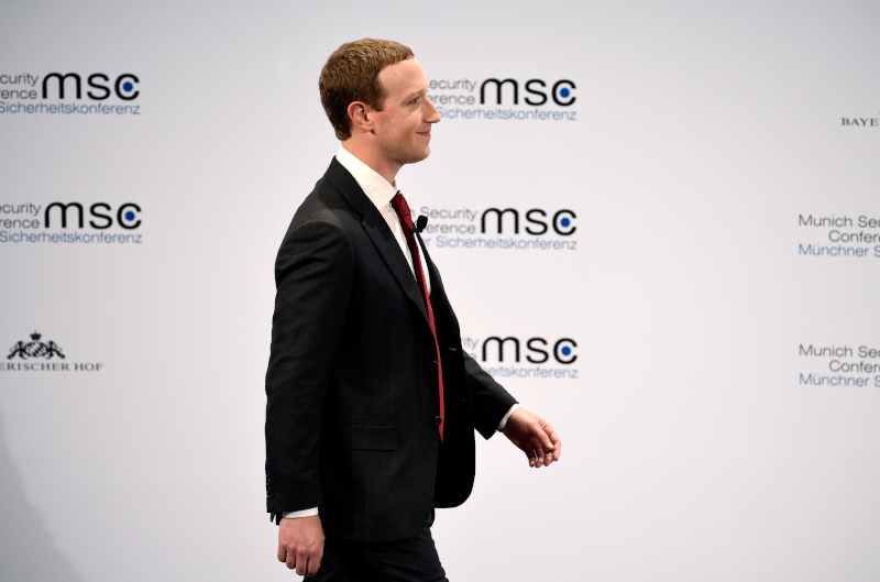 O ιδιοκτήτης του Facebook Μαρκ Ζούκερμπεργκ