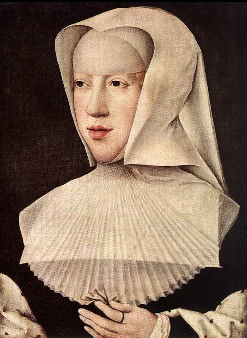 Πορτρέτο της  αρχιδούκισσας Μαργαρίτας της Αυστρίας, μέλους του Οίκου των Αψβούργων, πριγκίπισσας των Αστουριών  και δούκισσας της Σαβοΐας. 