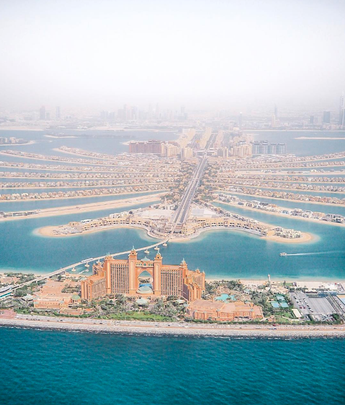 Το Palm Jumeirah - το τεχνητό νησί του Ντουμπάι