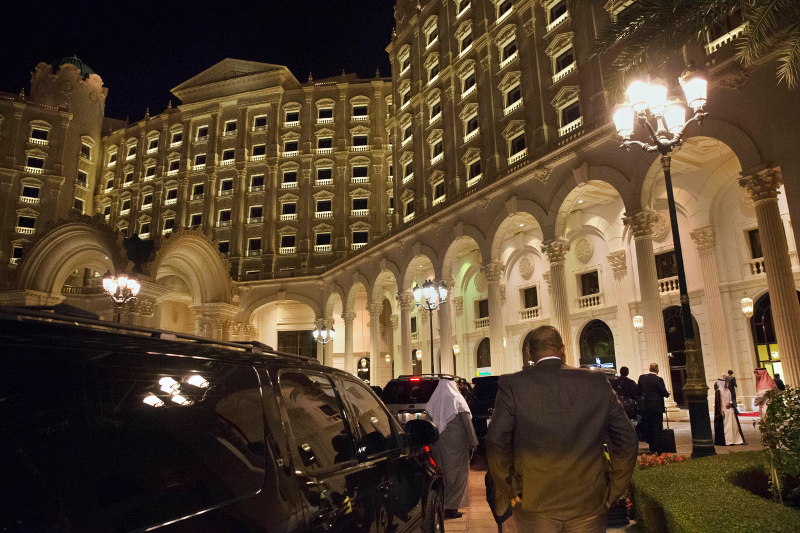 Το πολυτελές ξενοδοχείο Ritz Carlton στο Ριάντ.