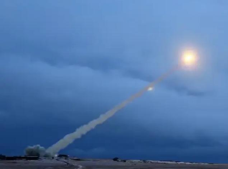 Δοκιμαστική   ﻿εκτόξευση πυραύλου  9M730 Burevestnik στη Ρωσία. 