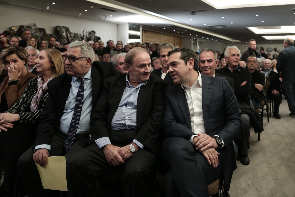 Ο Αλέξης Τσίπρας με τον Στέφανο Τζουμάκα