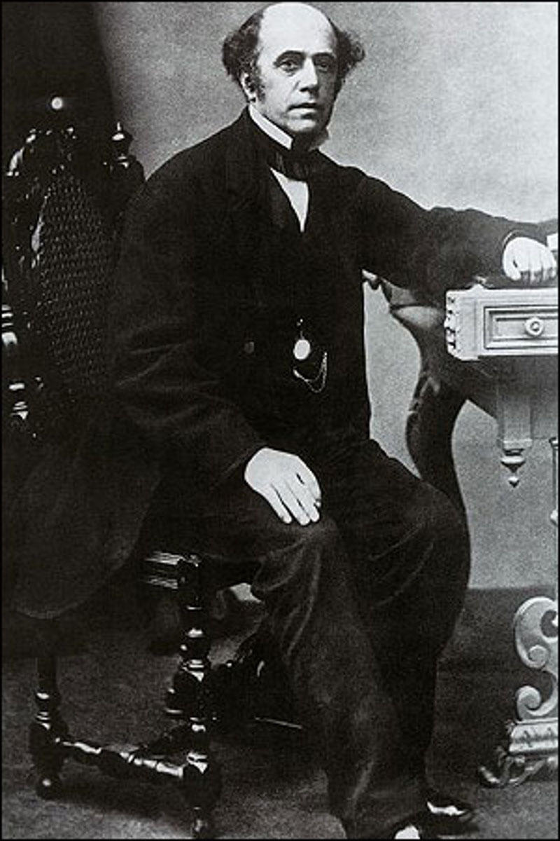 O Βρετανός επιχειρηματίας Τόμας Κουκ (1808-1892), ιδρυτής του ομώνυμου ταξιδιωτικού πρακτορείου.