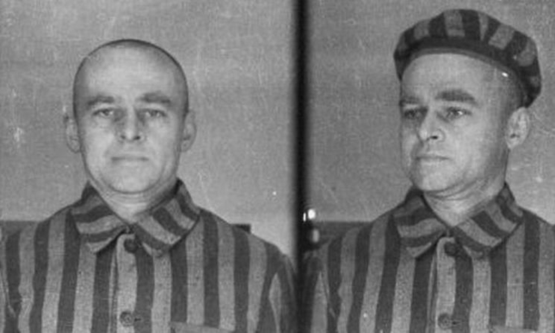 Φωτογραφίες του Βίτολντ Πιλέτσκι ως κρατουμένου του Άουσβιτς.