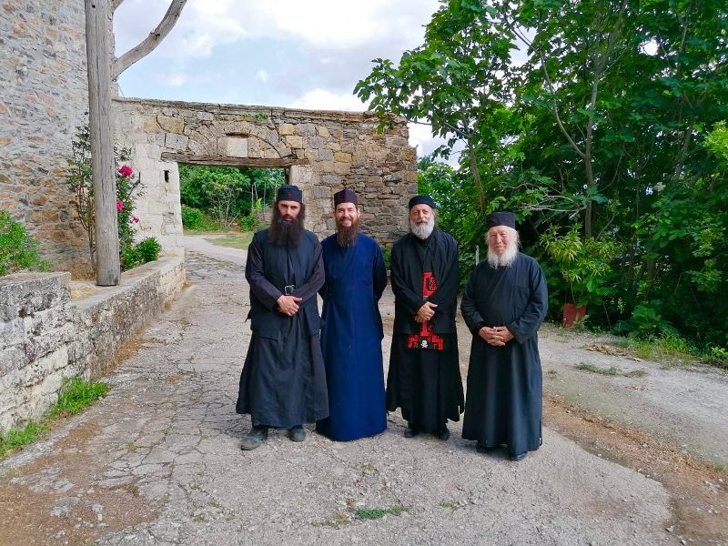 Ο Ανθιμος Ανανιάδης στο Αγιο Ορος για τις ανάγκες τις νέας του ταινίας